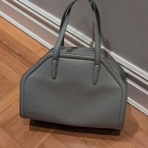 Matt & Nat Light Gray Bowling Bag